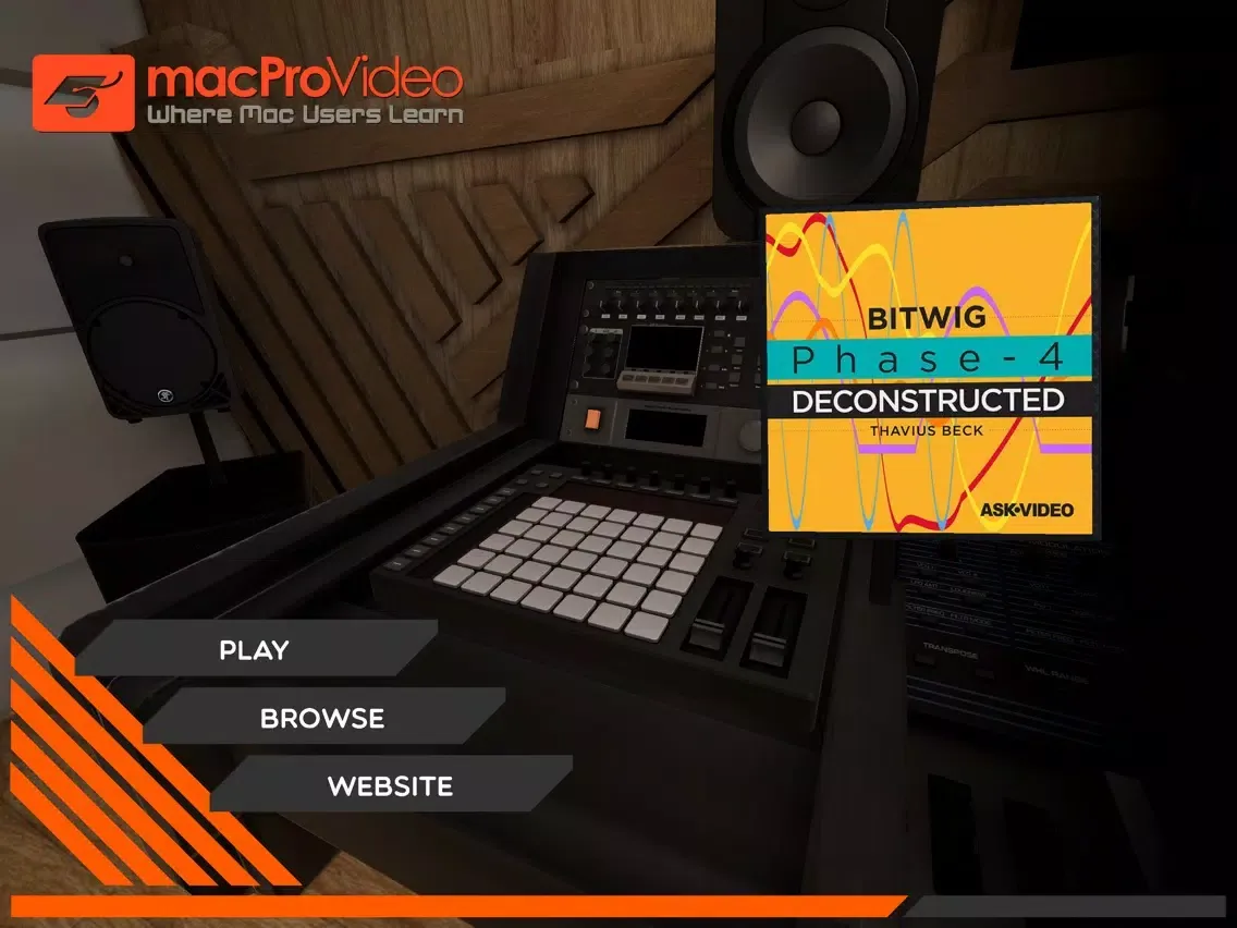 Phase 4 Course For Bitwig2 202 iPad  スクリーンショット