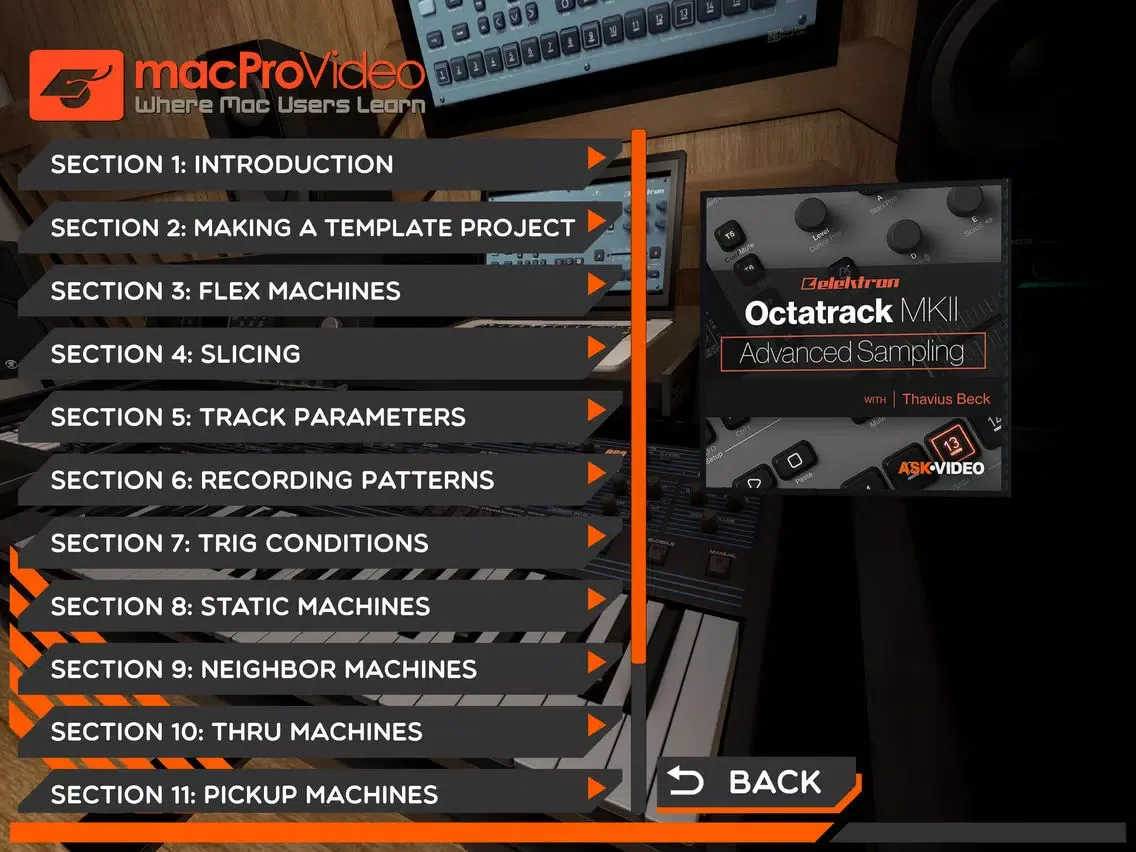 MKII Course for Elektron 203 iPad  سکرین شاٹس