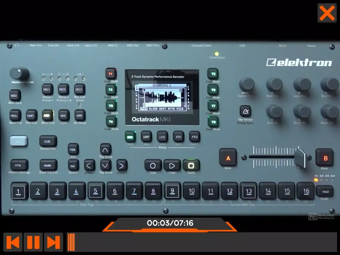 MKII Course for Elektron 203 iPad  سکرین شاٹس