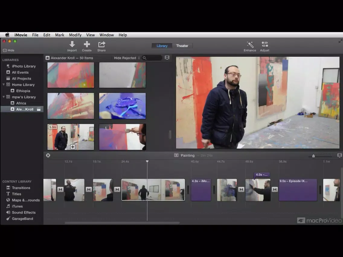 Скриншоты Effects Course For iMovie iPad 