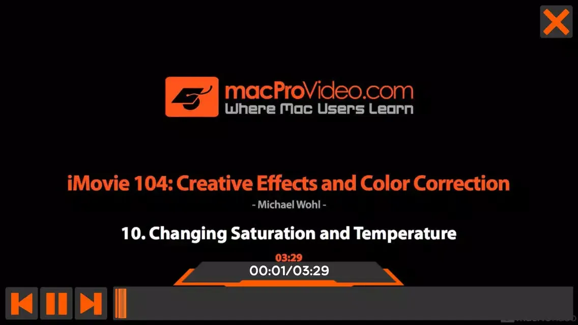 Скриншоты Effects Course For iMovie