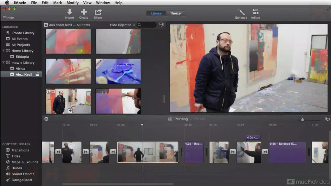 Скриншоты Effects Course For iMovie