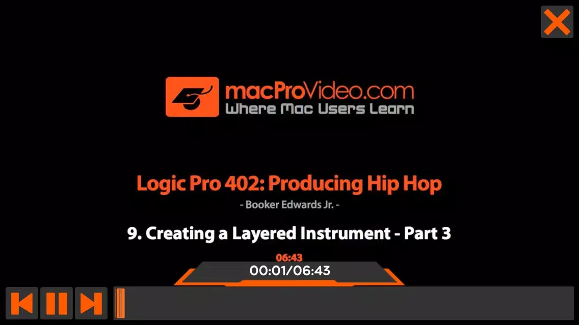 Captures d'écran de Hip Hop Course For Logic Pro X