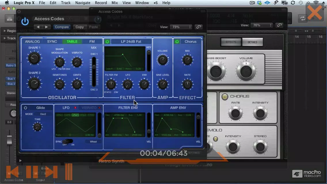 Captures d'écran de Hip Hop Course For Logic Pro X