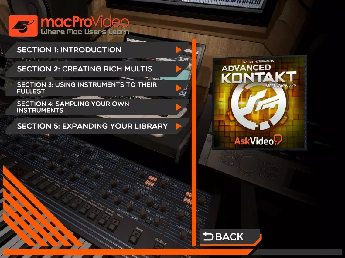 Capturas de pantalla de Advanced Course For Kontakt 5 iPad 