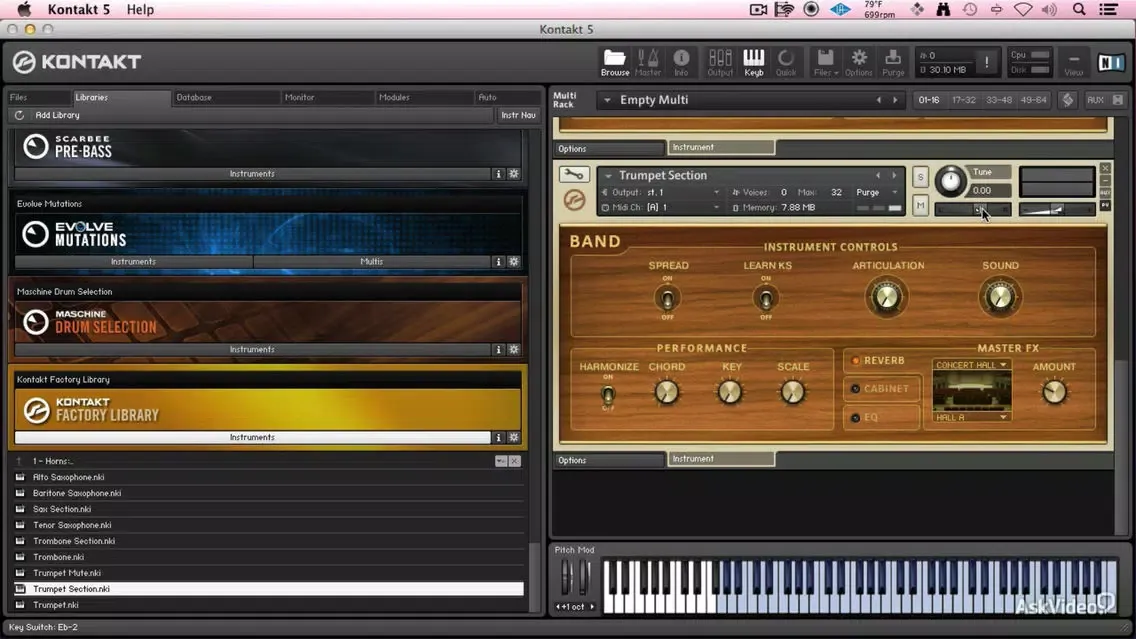 Capturas de pantalla de Advanced Course For Kontakt 5
