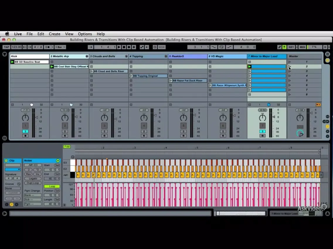 Zrzuty ekranu Arranging Explored For Live 9 iPad 