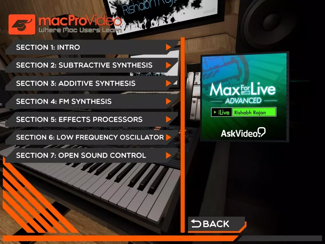 ภาพหน้าจอของ Max Advanced Course for Live 9 iPad 