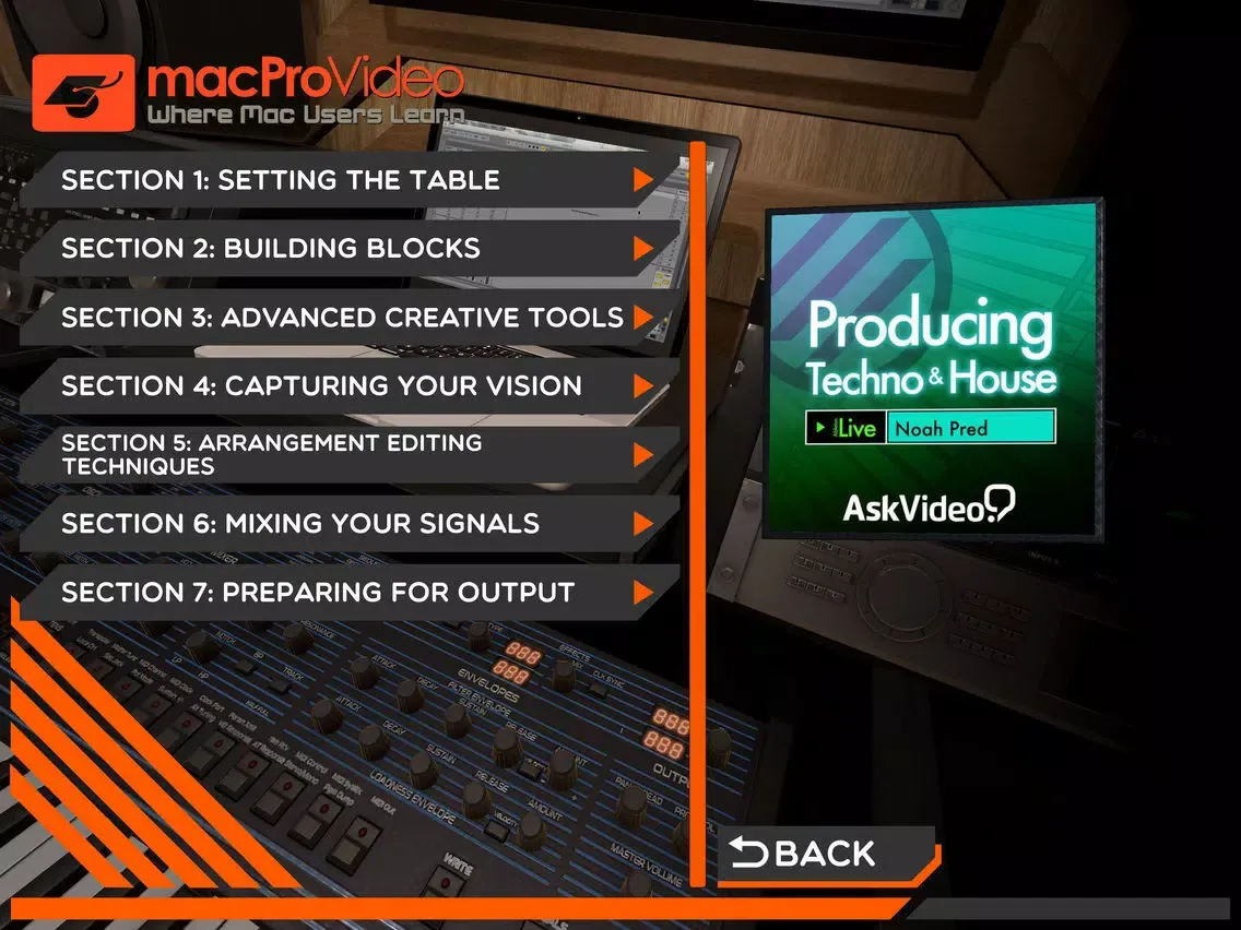 Techno & House Course For Live iPad  स्क्रीनशॉट