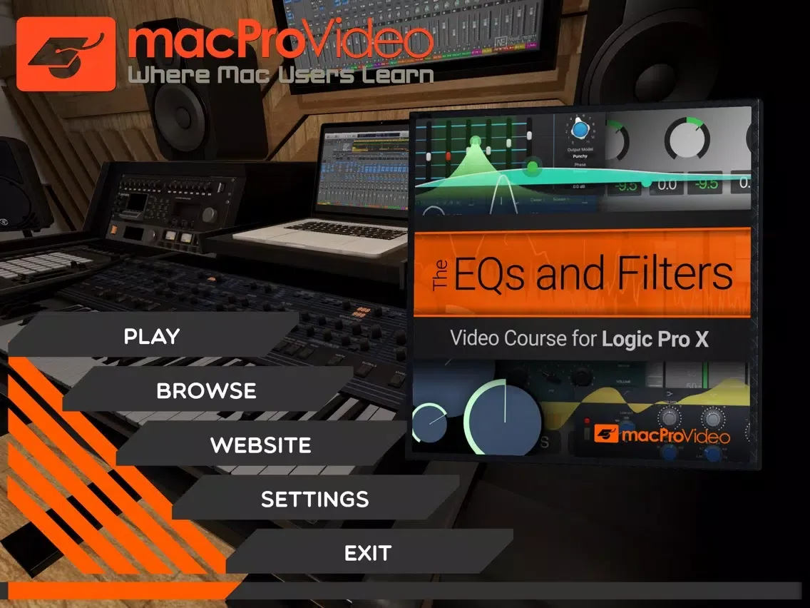 EQs and Filters Course By mPV iPad  Screenshots