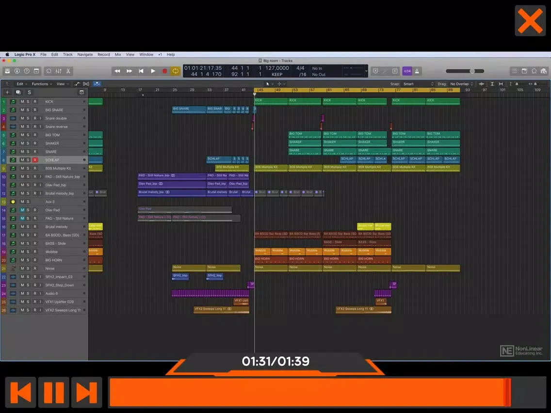 EDM Course For Logic Pro X iPad  Ekran Görüntüleri