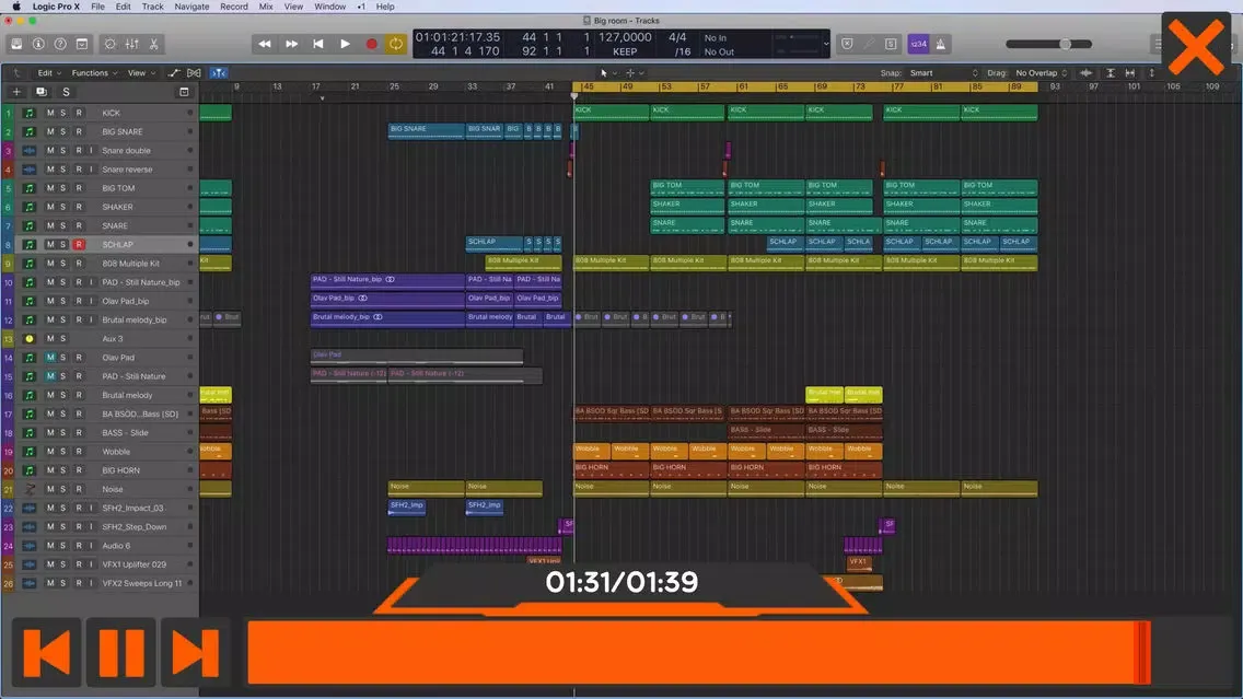 EDM Course For Logic Pro X Ekran Görüntüleri