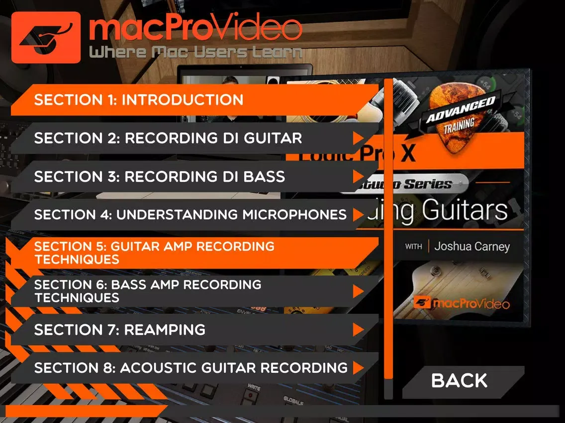 Tangkapan layar Recording Guitar Course By mPV iPad 