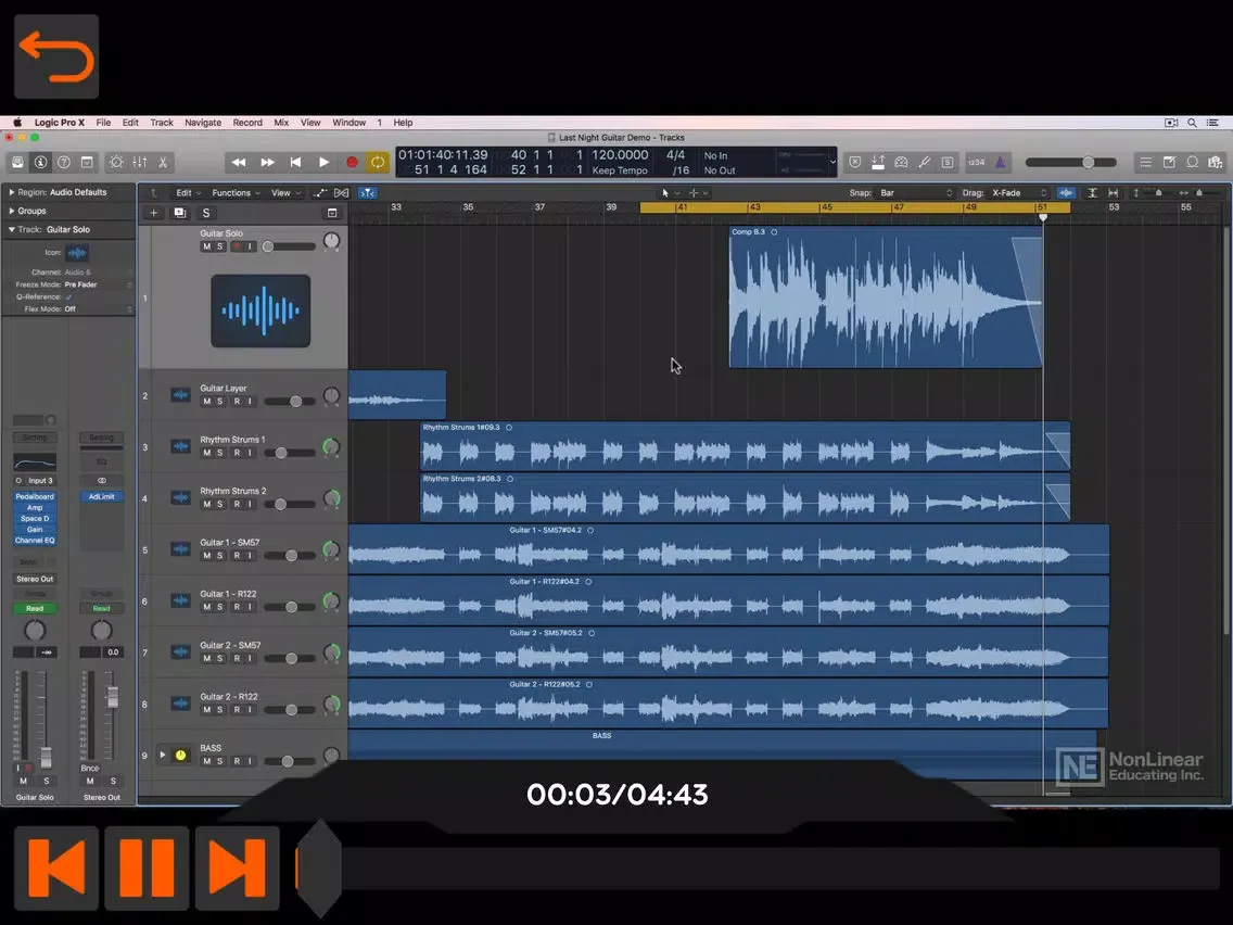 Tangkapan layar Recording Guitar Course By mPV iPad 
