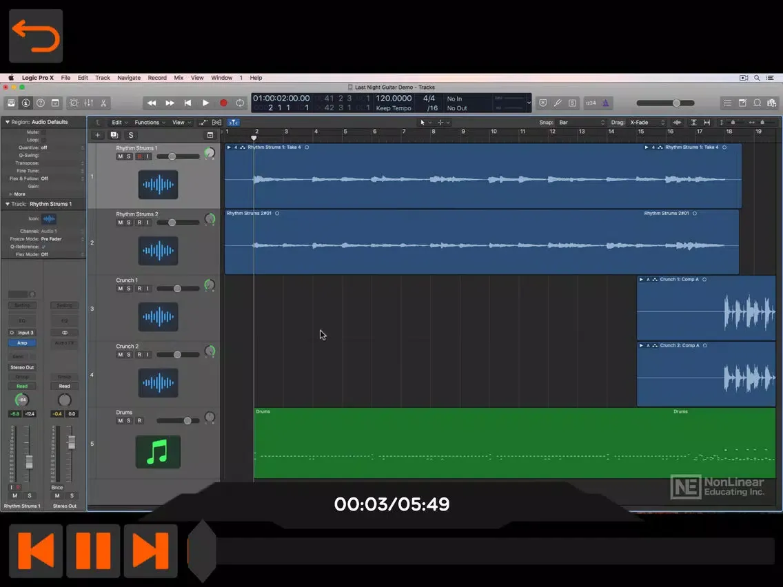 Tangkapan layar Recording Guitar Course By mPV iPad 