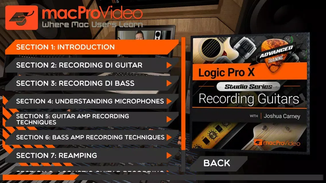 Tangkapan layar Recording Guitar Course By mPV