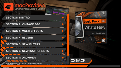 ภาพหน้าจอของ Whats New Course For Logic Pro