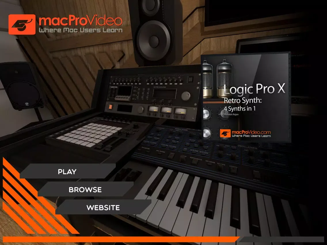 mPV Course For Retro Synth 203 iPad 應用截圖