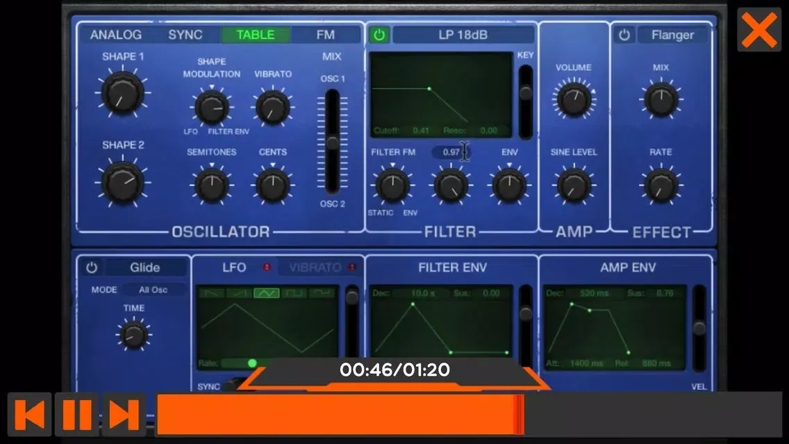 mPV Course For Retro Synth 203應用截圖