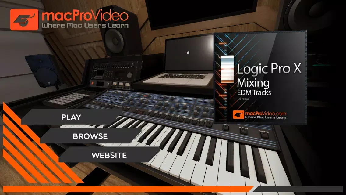 Captures d'écran de Mixing EDM Tracks in Logic