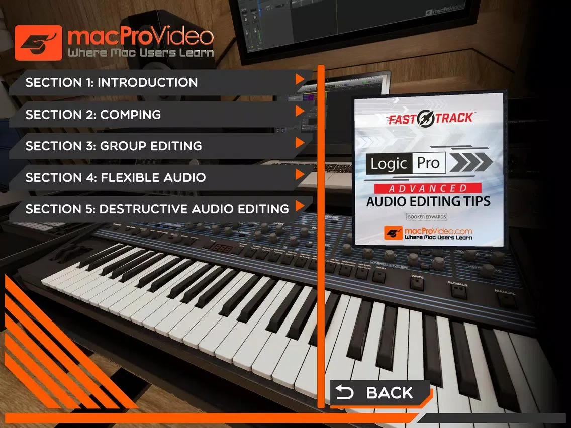 Zrzuty ekranu Audio Editing 101, Engineering iPad 