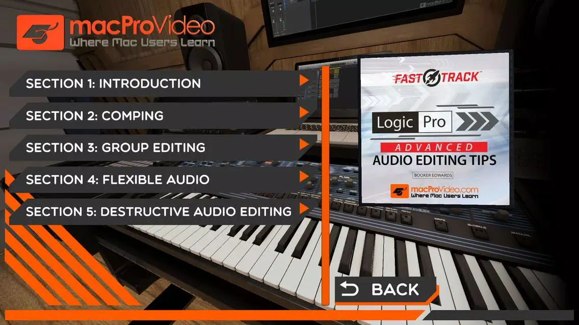 Zrzuty ekranu Audio Editing 101, Engineering