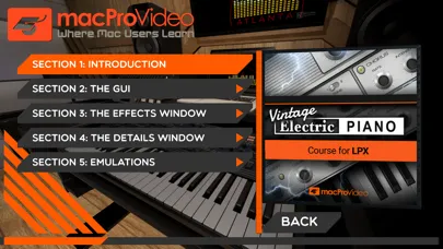Vintage Electric Piano Course スクリーンショット