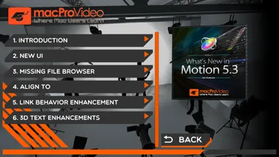 Video Editing 100, Motion 5.3 स्क्रीनशॉट