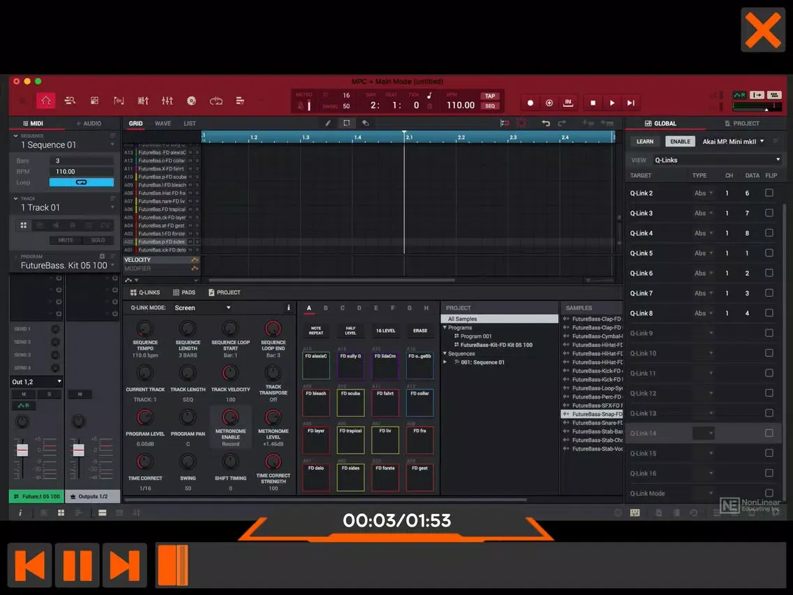 ภาพหน้าจอของ Exploring Course For Akai MPC2 iPad 