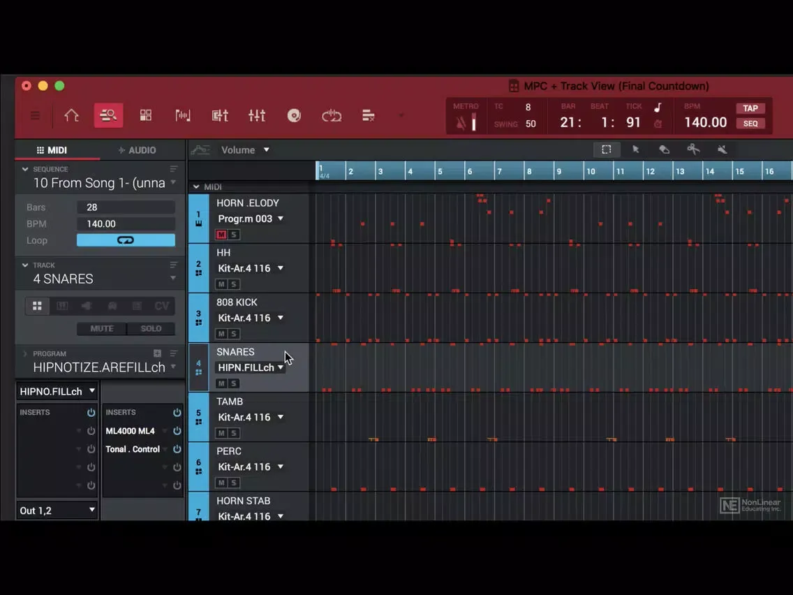 ภาพหน้าจอของ Exploring Course For Akai MPC2 iPad 
