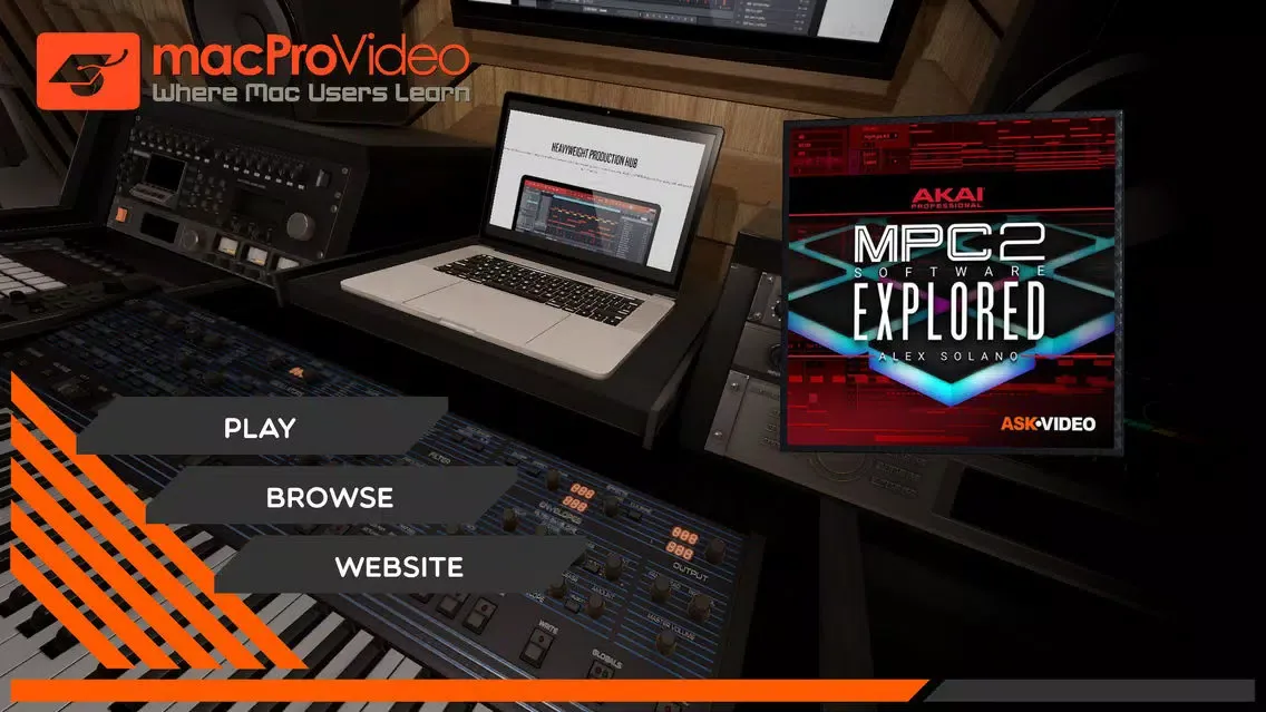 ภาพหน้าจอของ Exploring Course For Akai MPC2