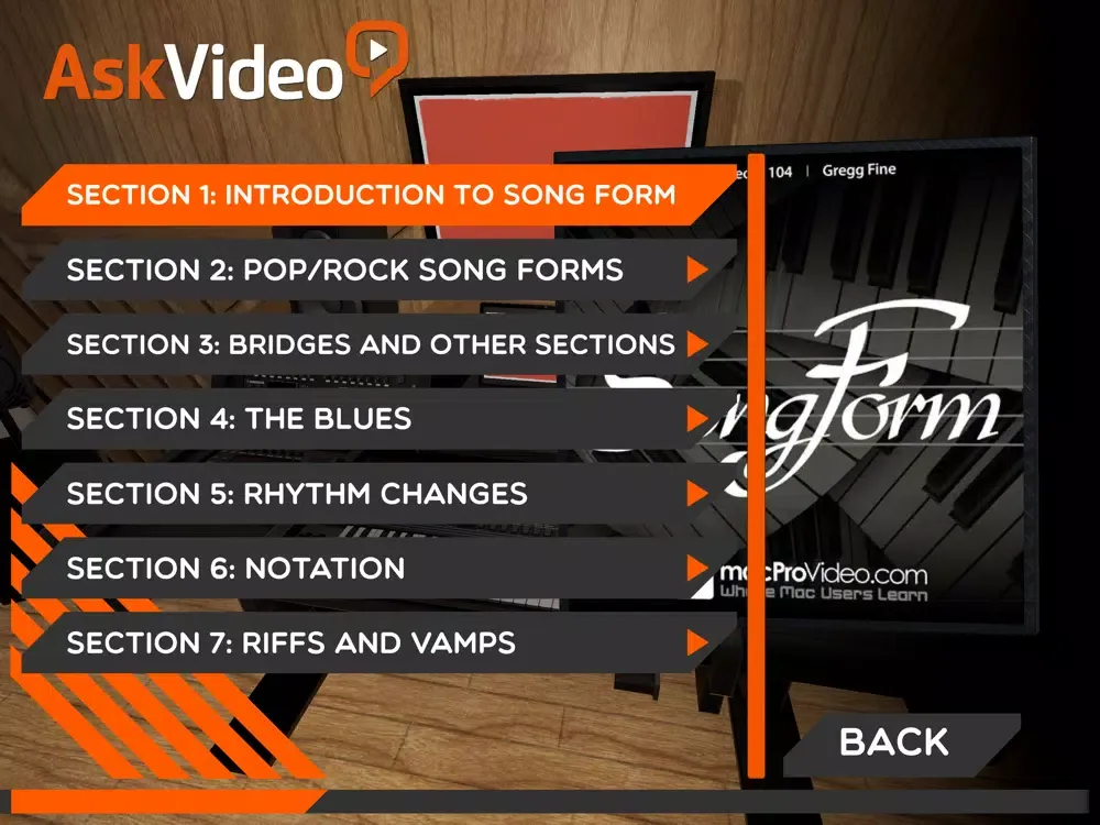 ภาพหน้าจอของ Song Form - Music Theory 104 iPad 