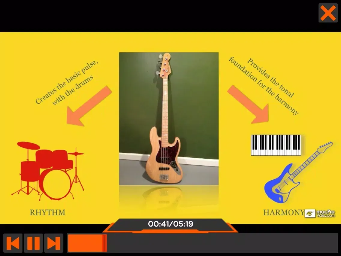 Tangkapan skrin Bass Lines in Music Theory 105 iPad 