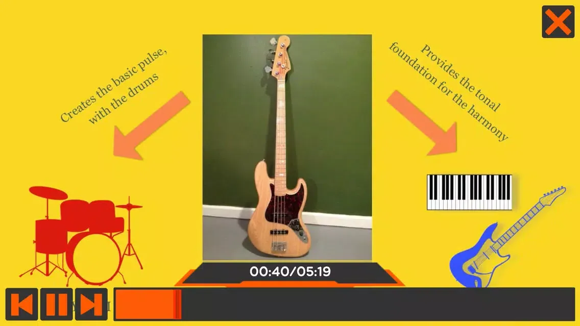 Tangkapan skrin Bass Lines in Music Theory 105