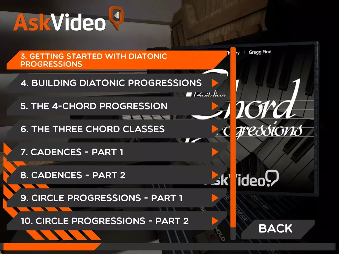 Capturas de pantalla de Chord Progressions Course 106 iPad 