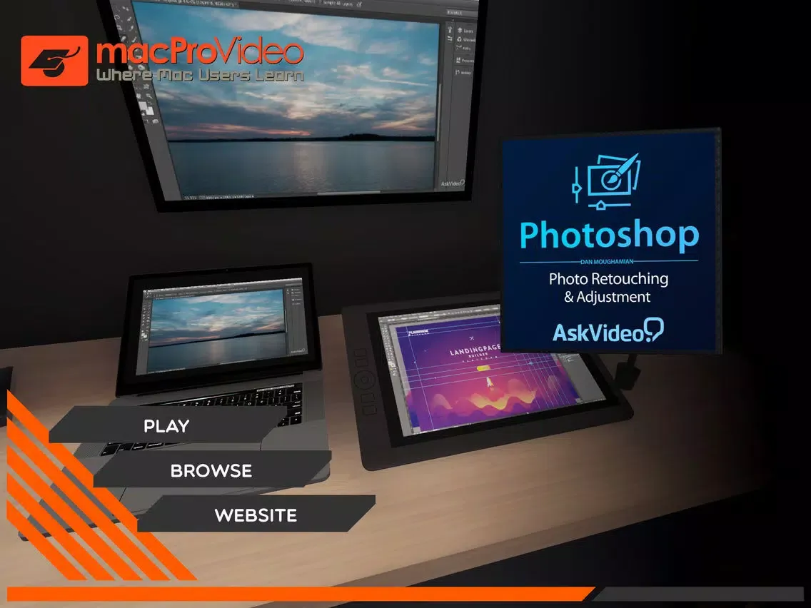 Скриншоты Photo Retouching & Adjustment iPad 
