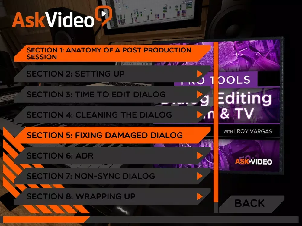 Capturas de pantalla de Film Dialog Editing Course iPad 