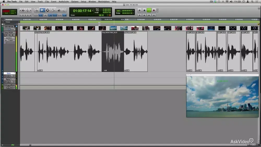 Capturas de pantalla de Film Dialog Editing Course