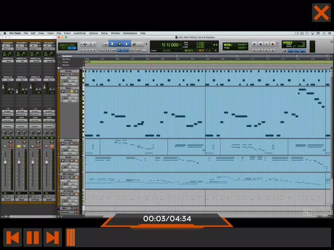 MIDI Course For Pro Tools iPad  سکرین شاٹس