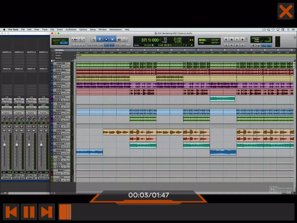 MIDI Course For Pro Tools iPad  سکرین شاٹس