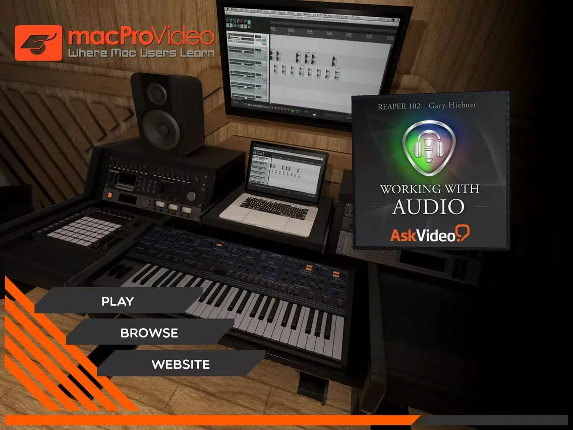 Working With Audio Course iPad 应用截图