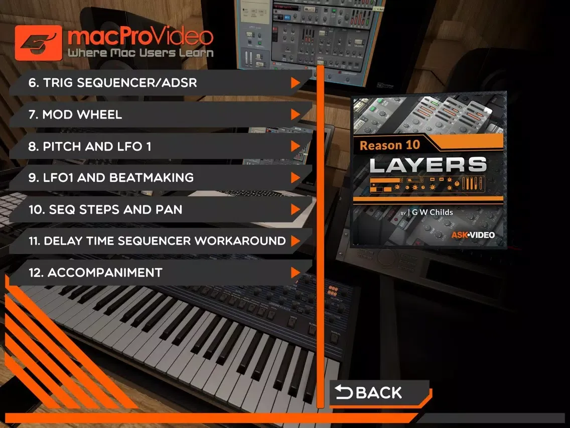 Screenshot di Layers Course For Reason 10 iPad 