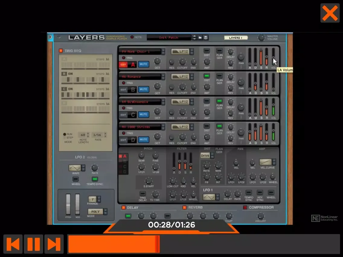 Screenshot di Layers Course For Reason 10 iPad 