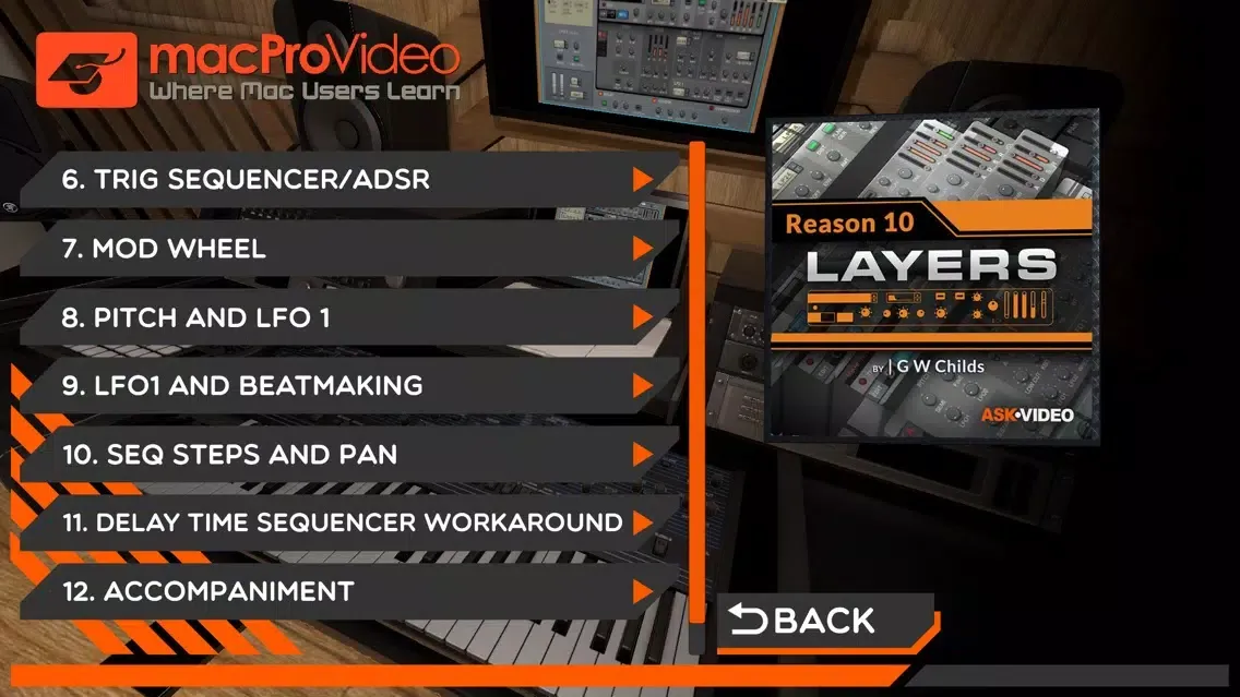 Screenshot di Layers Course For Reason 10