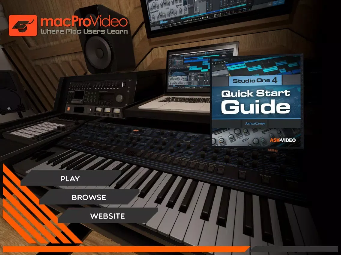 Start Guide For Studio One 4 iPad  Screenshots