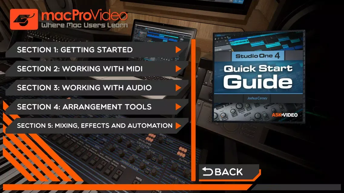 Start Guide For Studio One 4 Screenshots