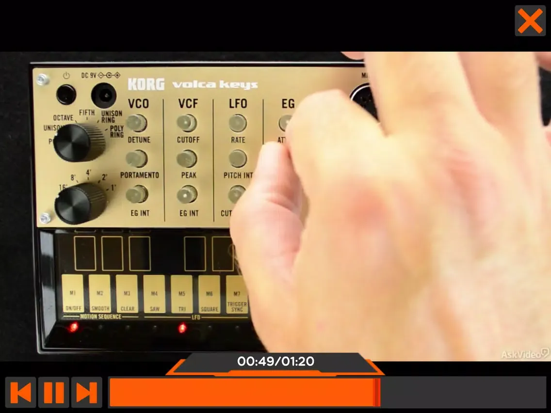 تصاویر Course For volca keys Explored iPad 