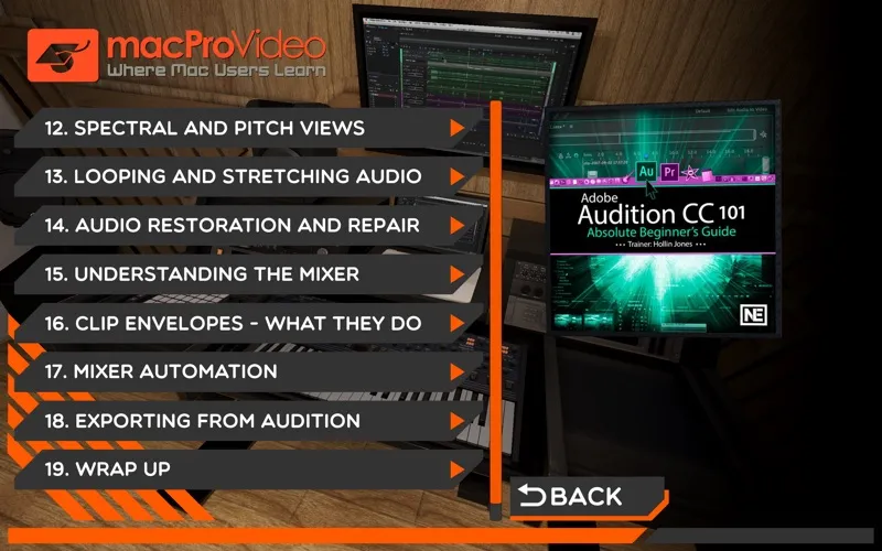 Beginner Guide for Audition CC স্ক্রিনশট