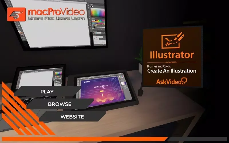 Create an Illustration Course Screenshots