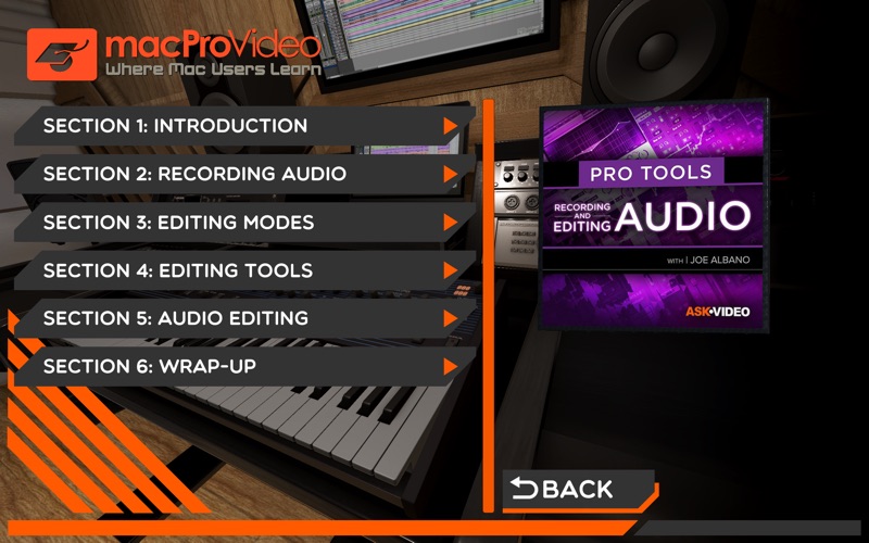 Recording and Editing Audio स्क्रीनशॉट